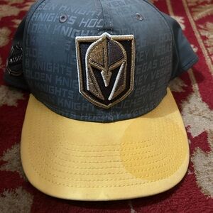 Golden Knights Gray and Gold Cap